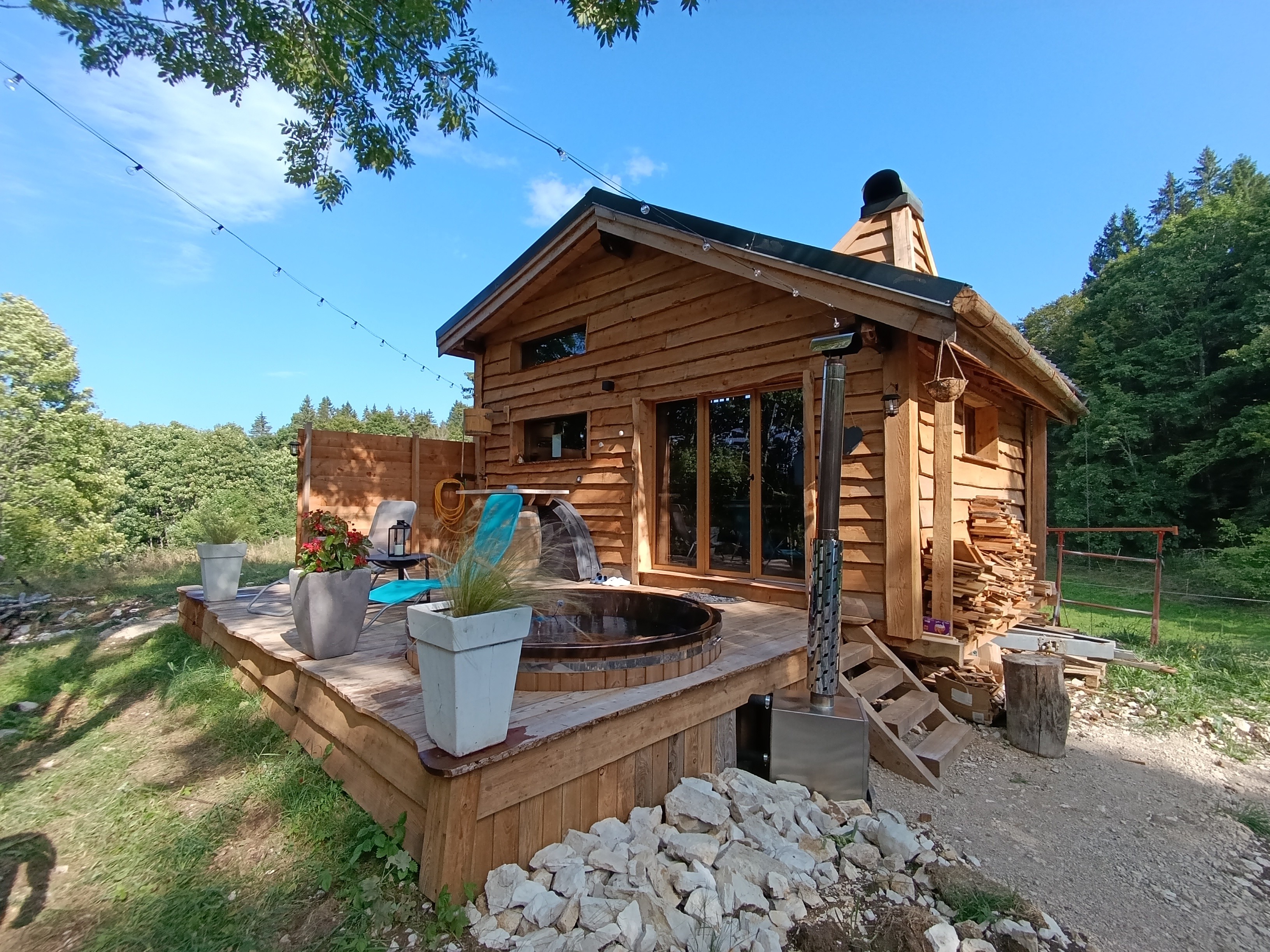 Chalet mobile insolite