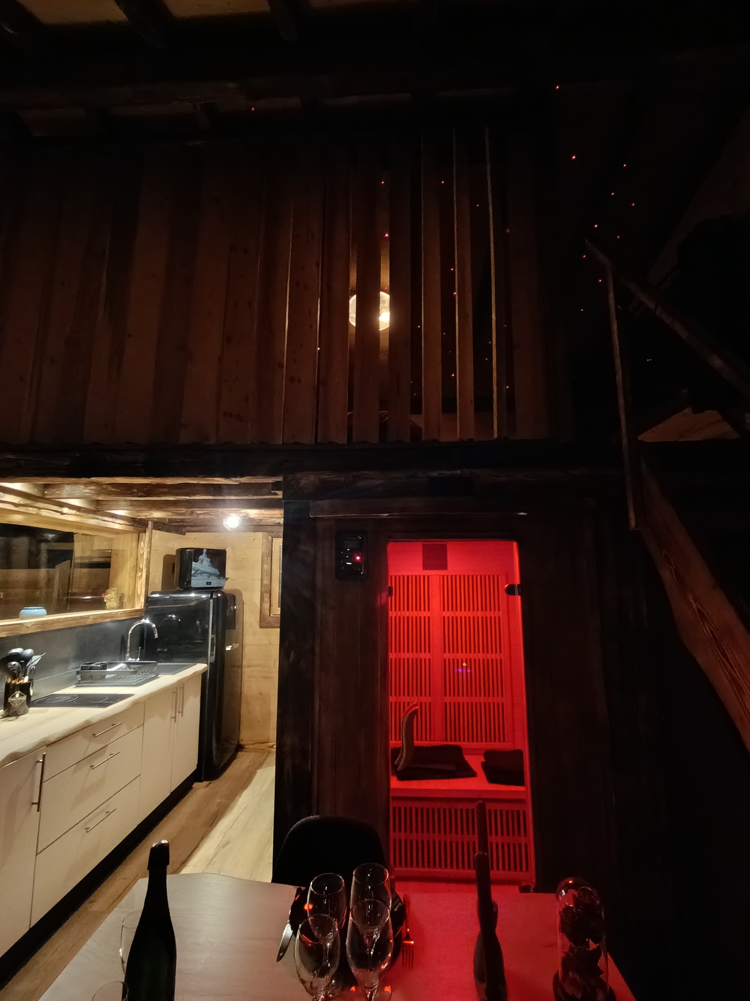Sauna infrarouge chalet mobile Licorne